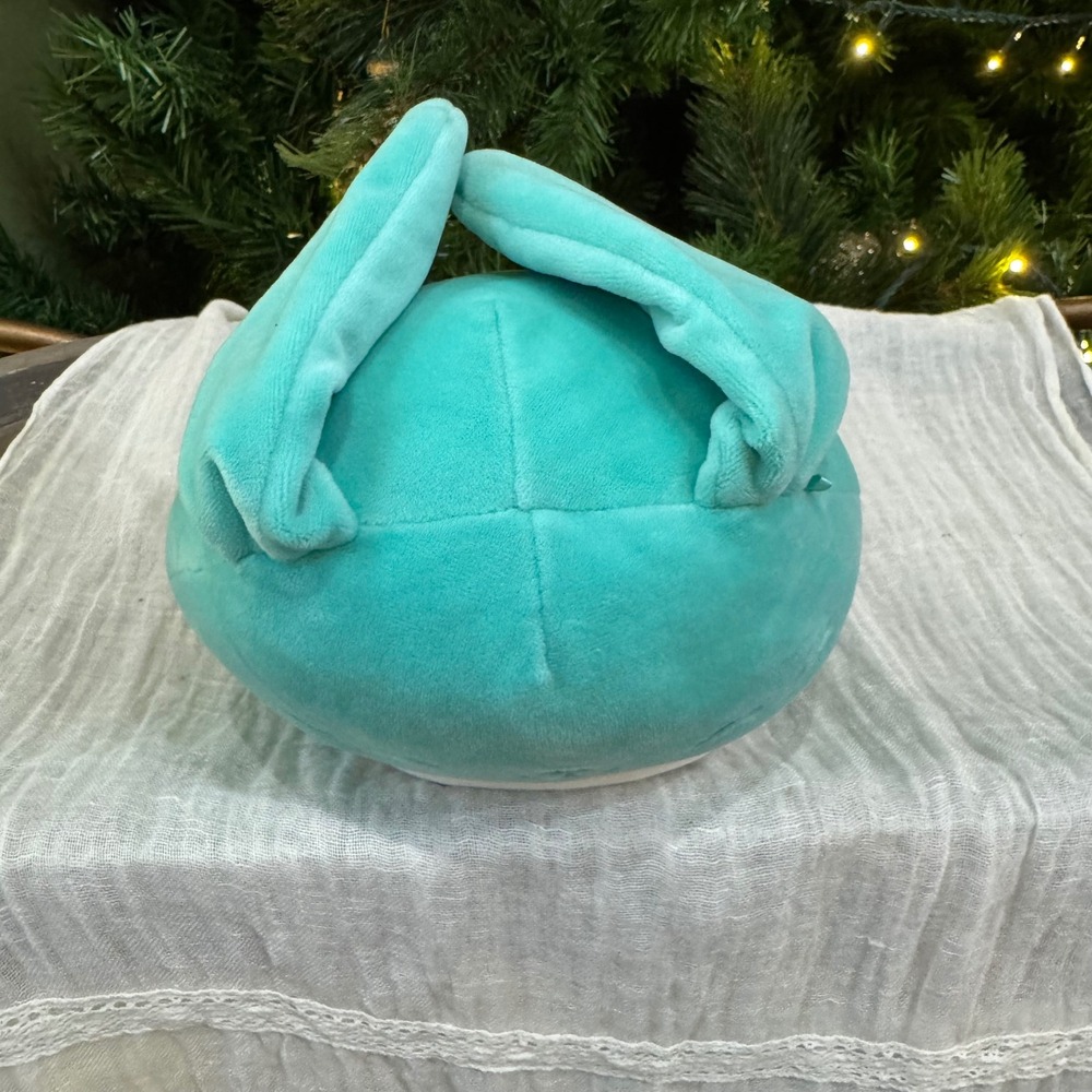 Original Squishmallow Teal Bunny Rabbit Plush Toy 7 inch Squishy - Picture 7 of 12